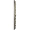 Ekena Millwork Milan Ceiling Medallion (Canopies up to 4 5/8"), 24 1/2"OD x 3 1/2"ID x 1"P, Castle Stone Crackle CM24MICSC - alternate 5